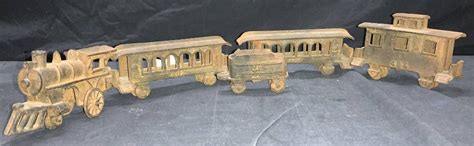 Cast Iron Train Set