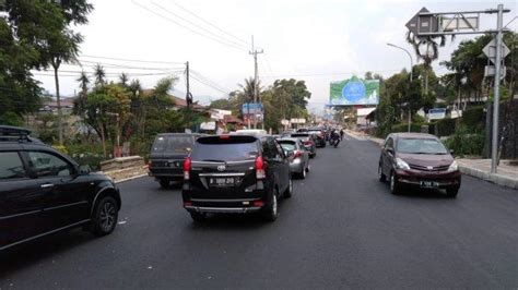 Sistem Kanalisasi 2 1 Di Jalur Puncak Terkendala Lebar Jalan Yang Tak