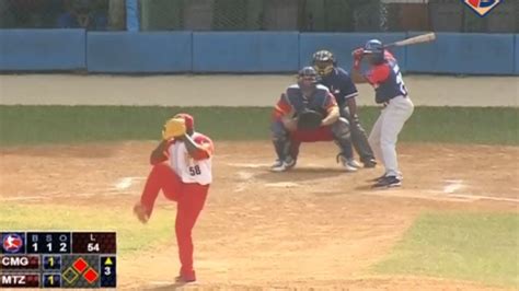 Camag Ey Vs Matanzas Pelota Cubana Serie Nacional Lix Youtube