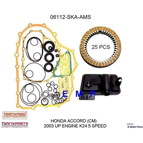 Jual PACKING KAMPAS FILTER MATIC HONDA ACCORD 5AT REPAIR KIT EMP101 Di