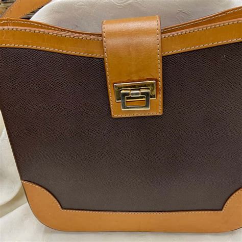 Womens Leather Two Tone Handbags