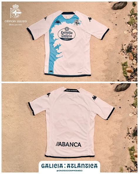 Deportivo La Coruña 2022 23 Kappa Third Kit Football Shirt Culture