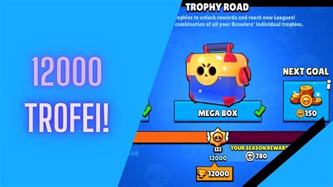 12000 TROFEI Brawl Stars 93 YouTube