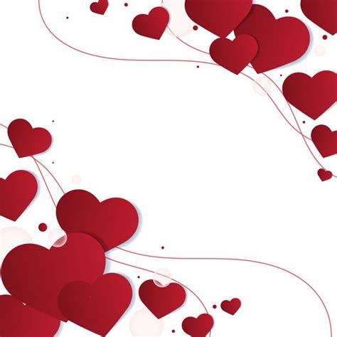 Free Vector Valentines Day Background Illustration Fundo Para Dia