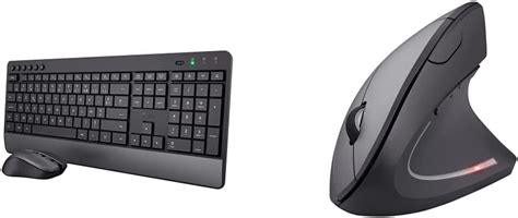 Trust Trezo Ensemble Clavier Souris Sans Fil Configuration AZERTY