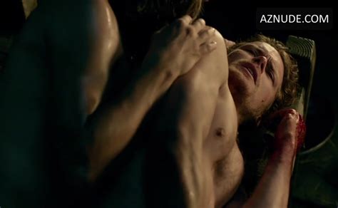 Sam Heughan Shirtless Gay Scene In Outlander Aznude Men