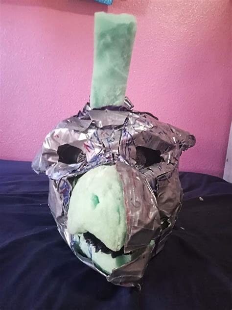 First Ever Fursuit Head Im Just Waiting For Fur To Finish Young