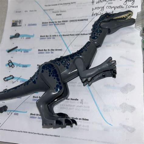 LEGO 75935 Jurassic World Baryonyx Face Off The Treasure Hunt 2019 EBay