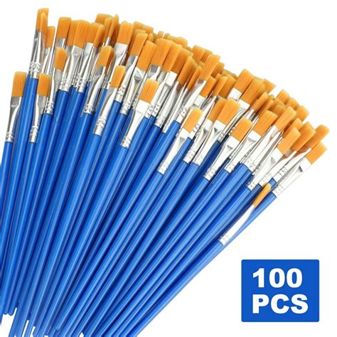 Paint Brush Set, EEEkit 100/12PCS Artist Brushes for Painting with ...