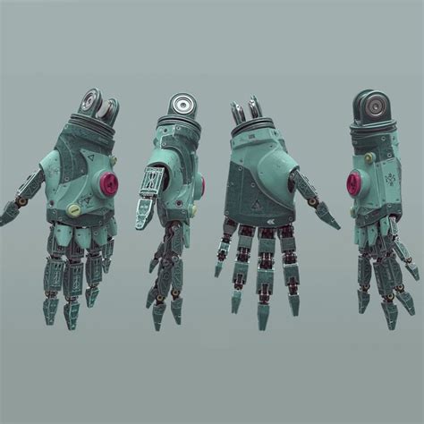 Mecha Hand Hristian Ivanov Shyne On Artstation At Https