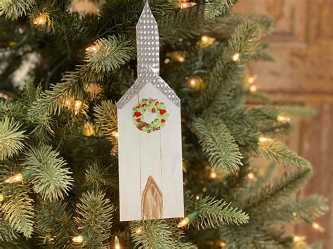 Diy Church Ornament The Shabby Tree