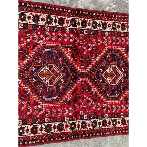 Beautiful Persian Style Handmade Authentic Area Rug | Chairish