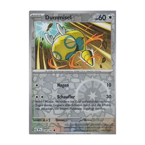 Dummisel Reverse Holo Gewalten Der Zeit Pokemon Karte Kaufen