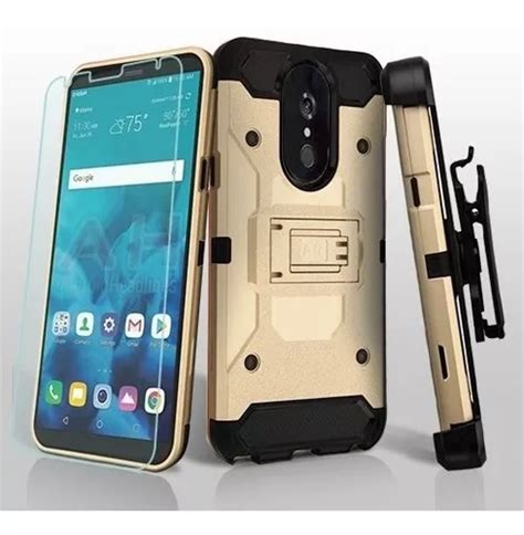 Clip Uso Rudo Triple Capa Lg Stylo Q Stylus Alpha Glass Meses