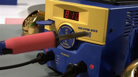 Hakko Fm Soldering Station Review Electronicshacks