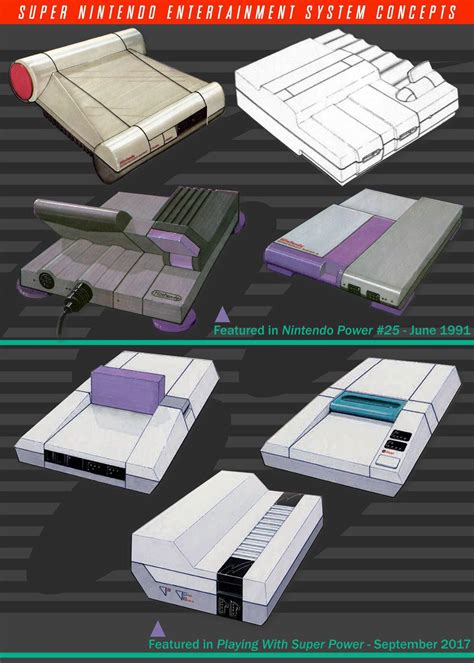 A Deeper Look At The Known Super Nes Concept Designs Snes