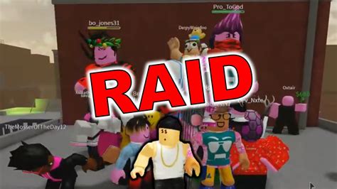 Raiding Roblox Da Hood Youtube