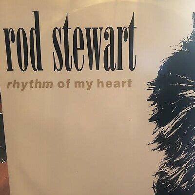 Rod Stewart Rhythm Of My Heart Rare Vinyl Single Ebay