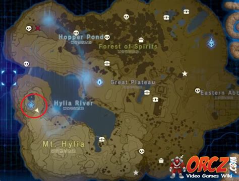 Breath Of The Wild Map Shrine Ke Numut The Video Games Wiki