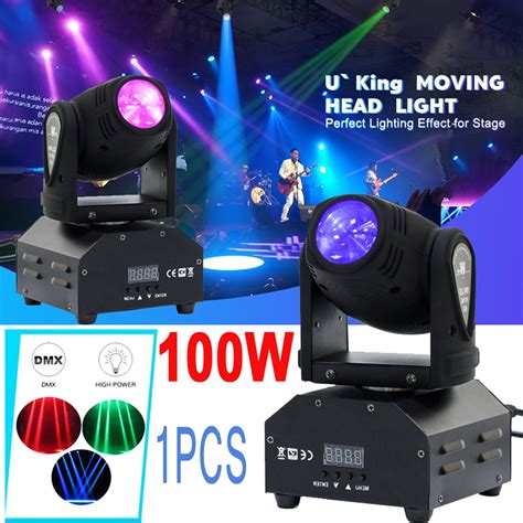 Mini Led Moving Head Dj Stage Light Rgbw Stage Lighting Dmx Voice