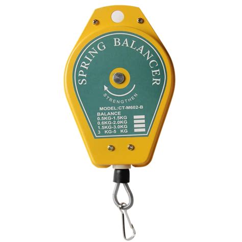 1pc Spring Balancer 3kg 5kg Steel Wire Rope Tool Hanging Retractable