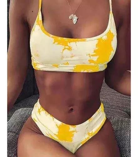Uniteduy Bikini Simaria Amarillo El Verano Lleg Cuotas Sin Inter S