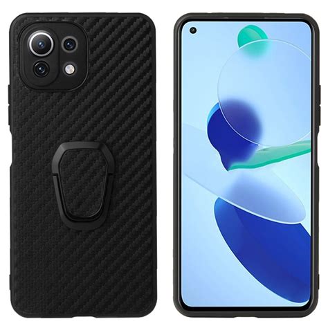 Xiaomi Mi 11 Lite 4G, 5G, 11 Lite 5G NE deksel - Carbon Fiber Texture ...