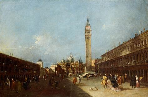 Veduta Di Piazza San Marco Accademia Carrara