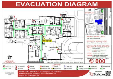 Where Do You Need To Display Evacuation Diagrams — Safety Action