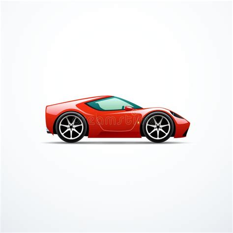 Car Side View - Vector Illustration Stock Vector - Illustration of ...