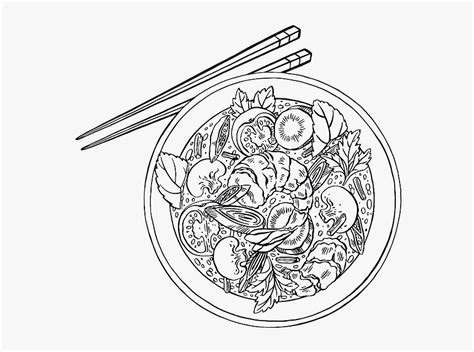 Thai Cuisine Thai Food Drawing Png Transparent Png Transparent Png