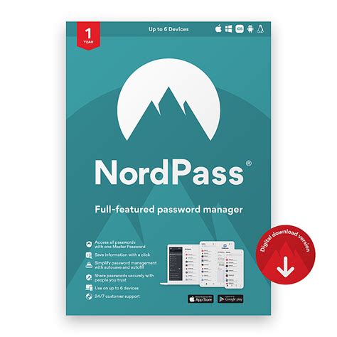 Best Buy Nordvpn Nordpass Password Manager Year Subscription