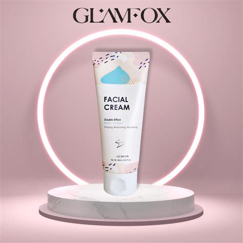 Glamfox Facial Cream Double Effect Retinol Collagen Korean Face Skin