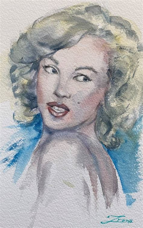 Marilyn Monroe Painting By Irena Mladenova Saatchi Art