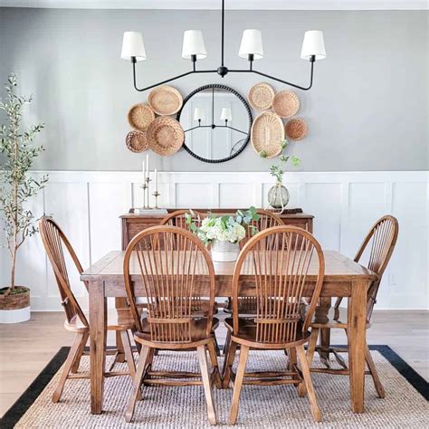 Homey Dining Room With Wicker D Cor Soul Lane