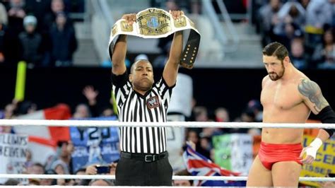 The Miz Vs Wade Barrett Intercontinental Championship Match Photos