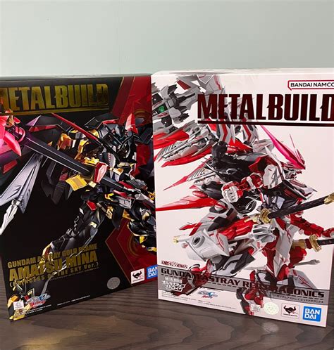 Metal Build Gundam Astray Red Dragonics Gold Frame Amatsu Mina