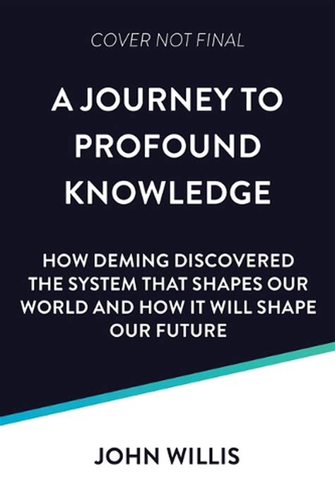 Demings Journey To Profound Knowledge By John Willis Paperback