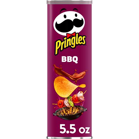 Pringles Potato Crisps Chips BBQ 5 5oz Walmart Walmart