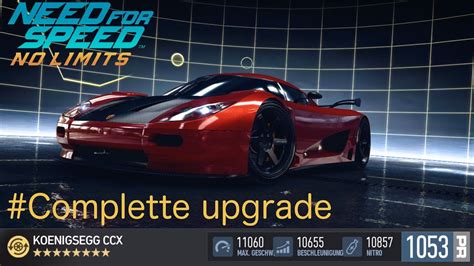 Koenigsegg Ccx Complete Upgrade Tuning Need For Speed No Limits