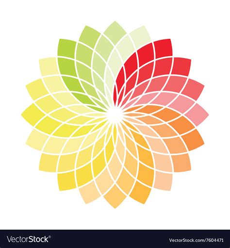 Color Wheel Royalty Free Vector Image Vectorstock