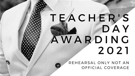 SoNick TV TEACHER S DAY AWARDING 2021 Rehearsal Only Not Official