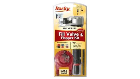 Korky Quietfill Platinum Universal Fill Valve Toilet Flapper Kit