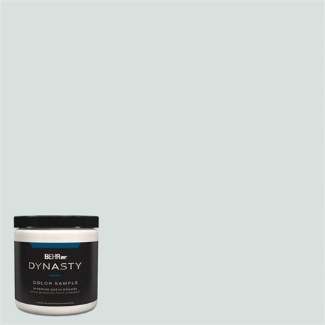 Behr Dynasty Oz E Delicate Mist Satin Enamel Stain Blocking