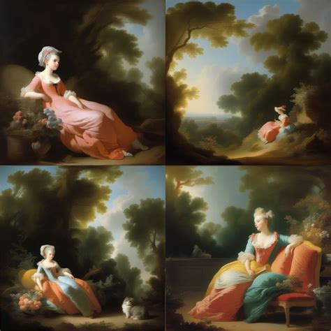 Alexandre Evariste Fragonard Prompt Style For Midjourney Stable Diffusion