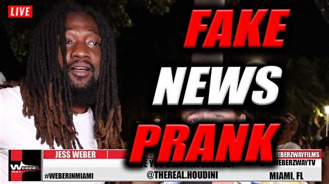 FAKE NEWS PRANK