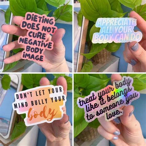 Body Positivity Sticker Pack Pack Of Stickers Stickers Etsy