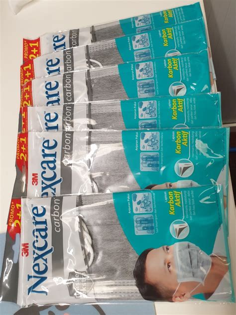 Nexcare 3M Mask Health Nutrition Face Masks Face Shields On Carousell