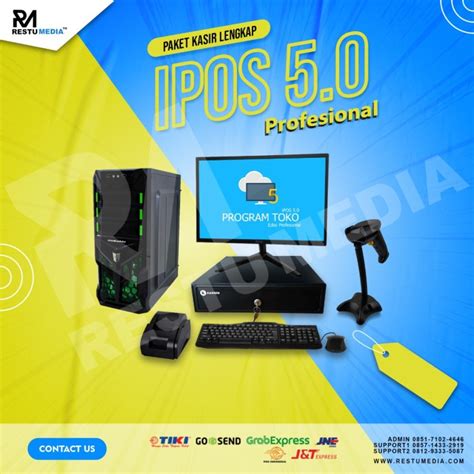 Jual Paket Komputer Kasir Full Set Progam Kasir IPos 5 Pro Shopee