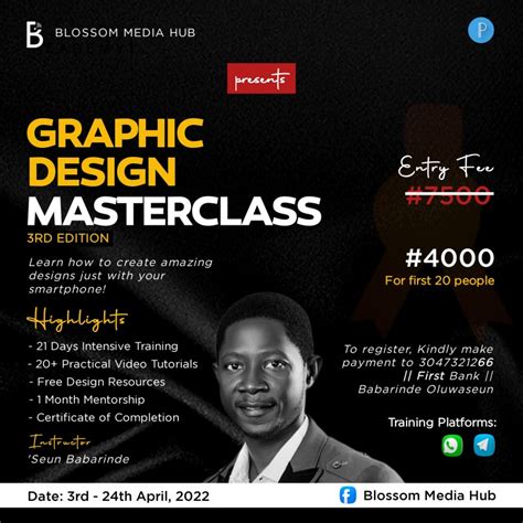 Buy Graphic Design Masterclass By BABARINDE OLUWASEUN On Selar Co